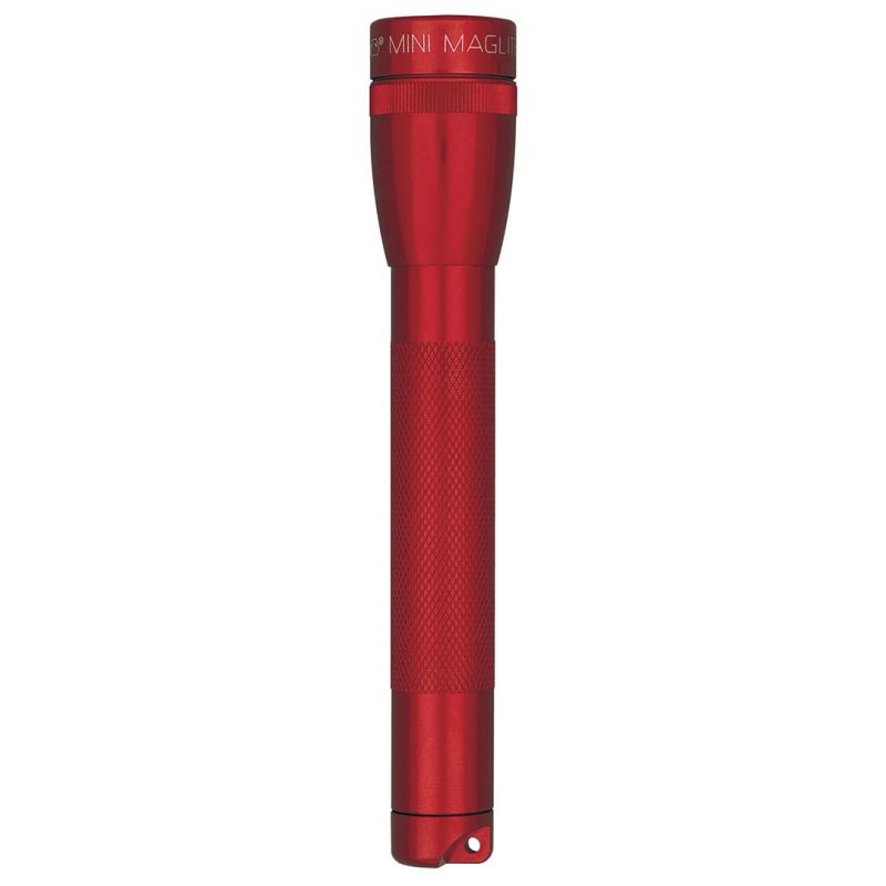 Maglite Xenon 2-Cell Aa Flashlight With Holster, Red
