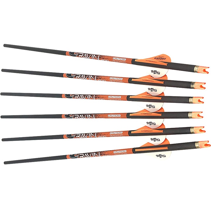 Ravin 400 Grain Crossbow Arrows (6 Pack)