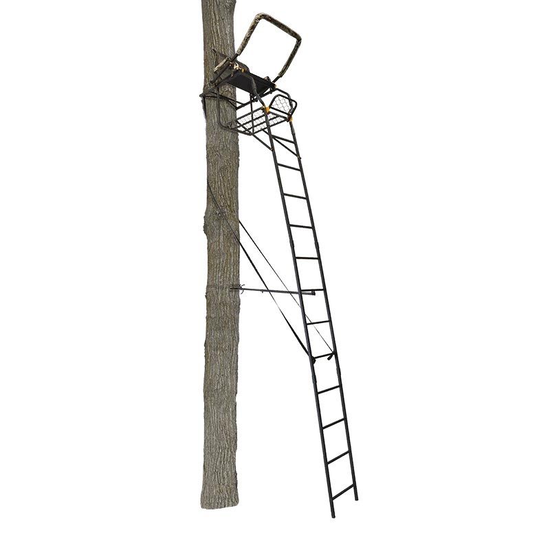 Muddy Huntsman Deluxe 17″ Ladderstand (1 Man Stand)