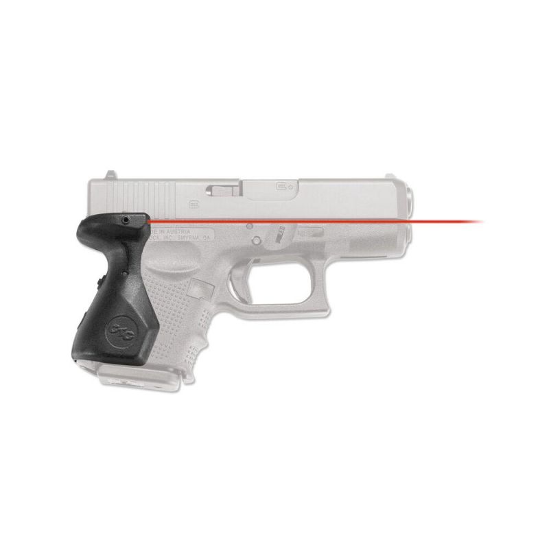 Crimson Trace Lasergrip For Glock Gen4 Subcompact Pistols, Red Laser