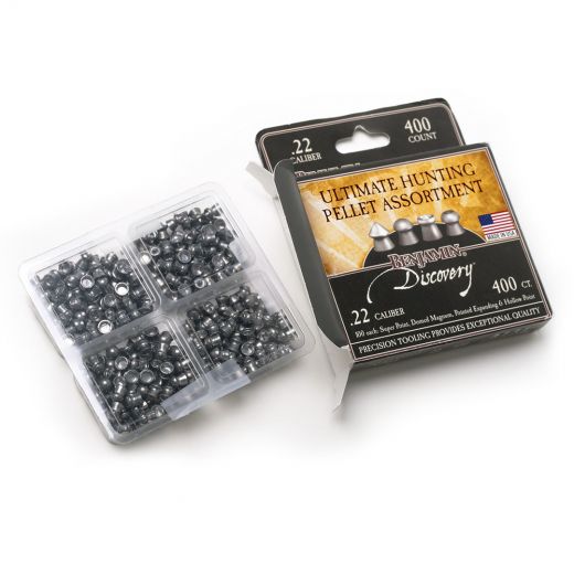 Benjamin .22Cal Assortment Hunting Pellets -14.3 Grain (400 Count)