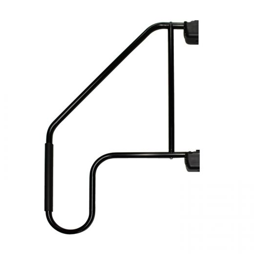 Stromberg “Lend-A-Hand” Extended Rail With Foam Grip (Black Rail With Black Foam)