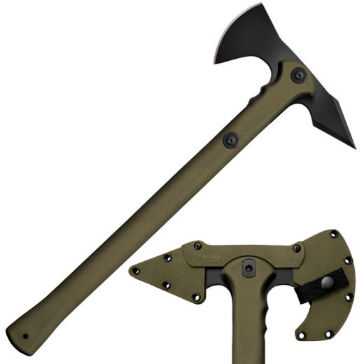 Cold Steel Trench Hawk Tomahawk (Od Green)