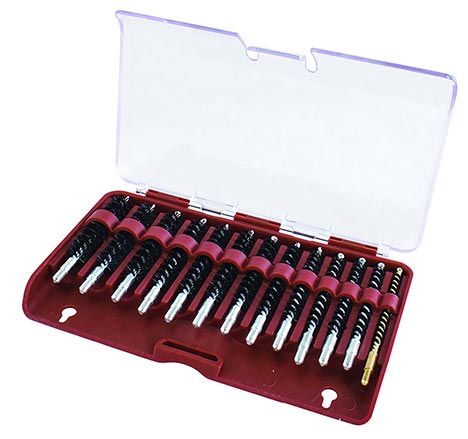 Tipton Nylon Bristle Rifle Bore Brush – 13 Piece Set