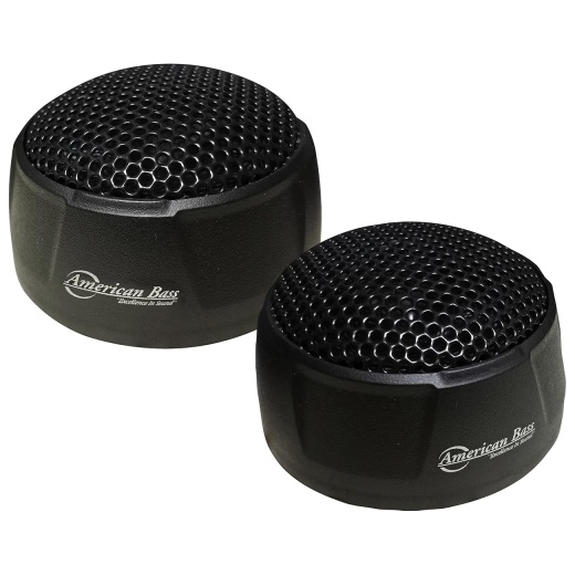 American Bass 1″ Silk Dome Tweeters