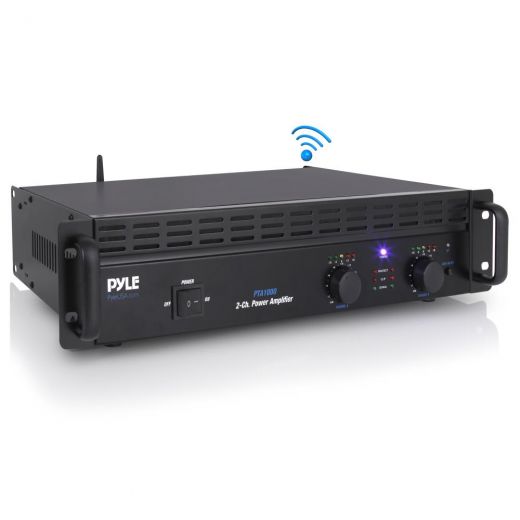 Pyle Pro 1000 Watt Pro Audio Amplifier with Bluetooth