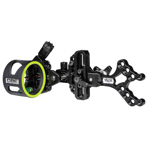 Cbe Tactic Hybrid 1-Pin Bow Sight, Ambidextrous, .019 Pin Size
