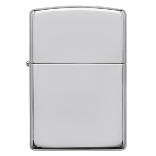 Zippo Windproof Lighter Armor, High Polish Sterling Silver