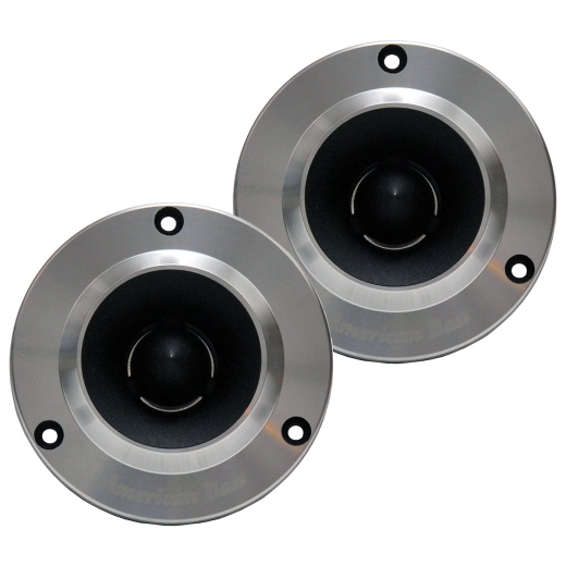 American Bass 1″ Compression Tweeters, 150W Max, 4 Ohms (Sold In Pairs)
