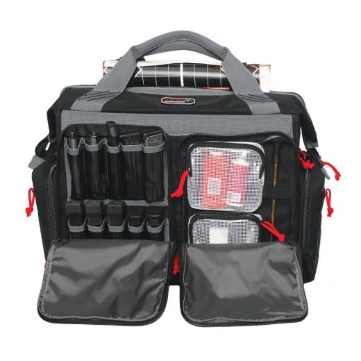 Gps Rolling Range Bag With Telescoping Handle – Black