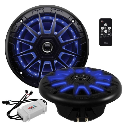 Boss Audio Marine 6.5” 2-Way Speaker With Rgb Led Illumination