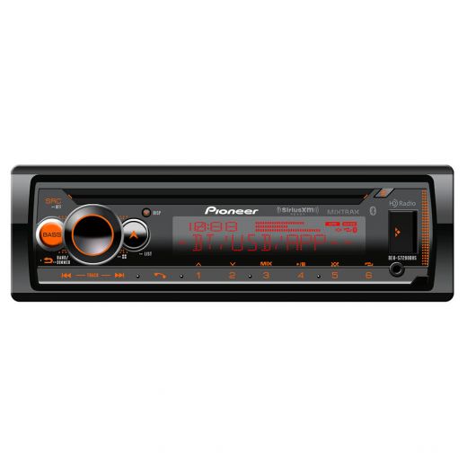Pioneer Detachable Face CD/MP3 Receiver with SiriusXM Ready, Smart Sync App, and Bluetooth