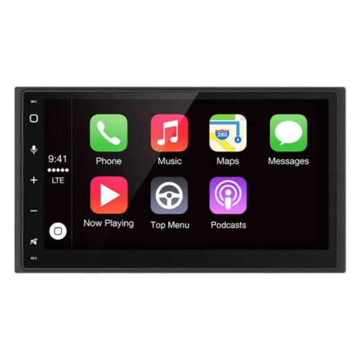 Blaupunkt 6.75″ Double Din Mechless Fixed Face Touchscreen Receiver
