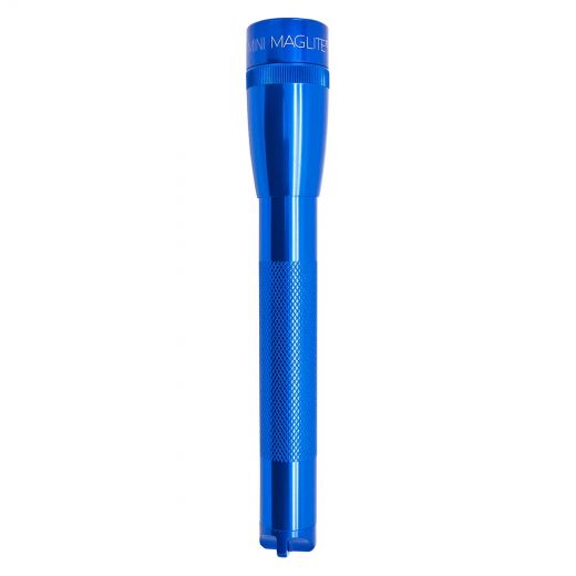 Maglite Xenon 2-Cell Aa Flashlight With Holster, Blue