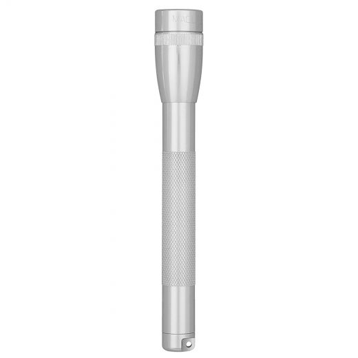 Maglite Xenon 2-Cell Aa Flashlight With Holster, Silver