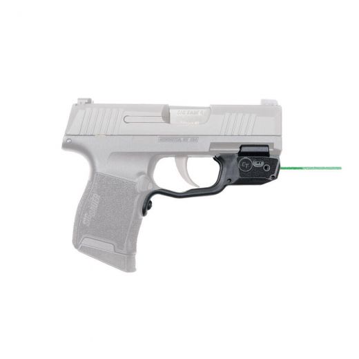 Crimson Trace Laserguard For Sig Sauer P365 Pistol, Green Laser