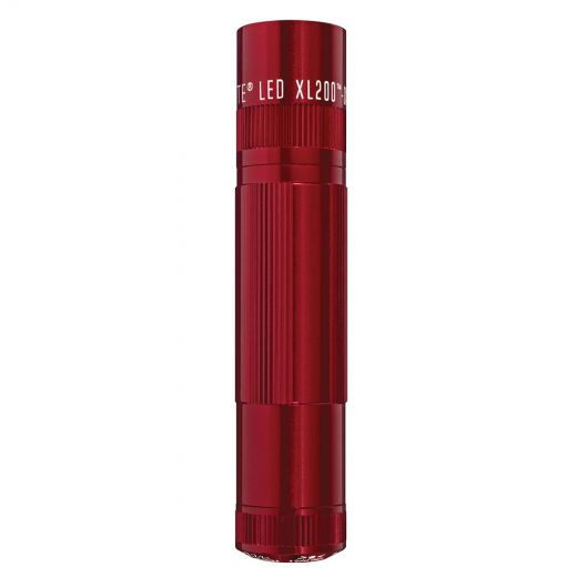 Maglite Led 3-Cell Aaa Flashlight – Red