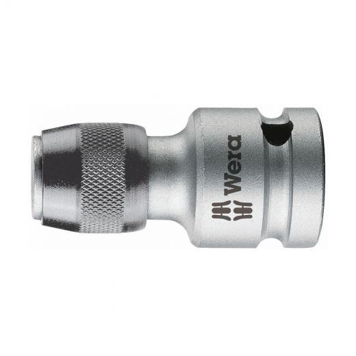 Wera 3/8″ Drive Hexagon Bit Adapter With Quick-Release Chuck