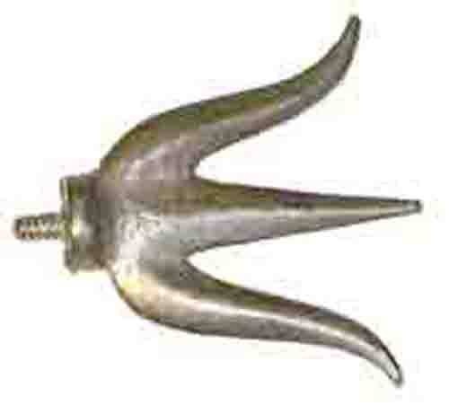 Ansonia Trident - Unfinished Cast Metal Trident for DIY Enthusiasts