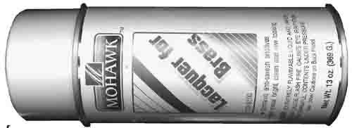 Brass Spray Lacquer