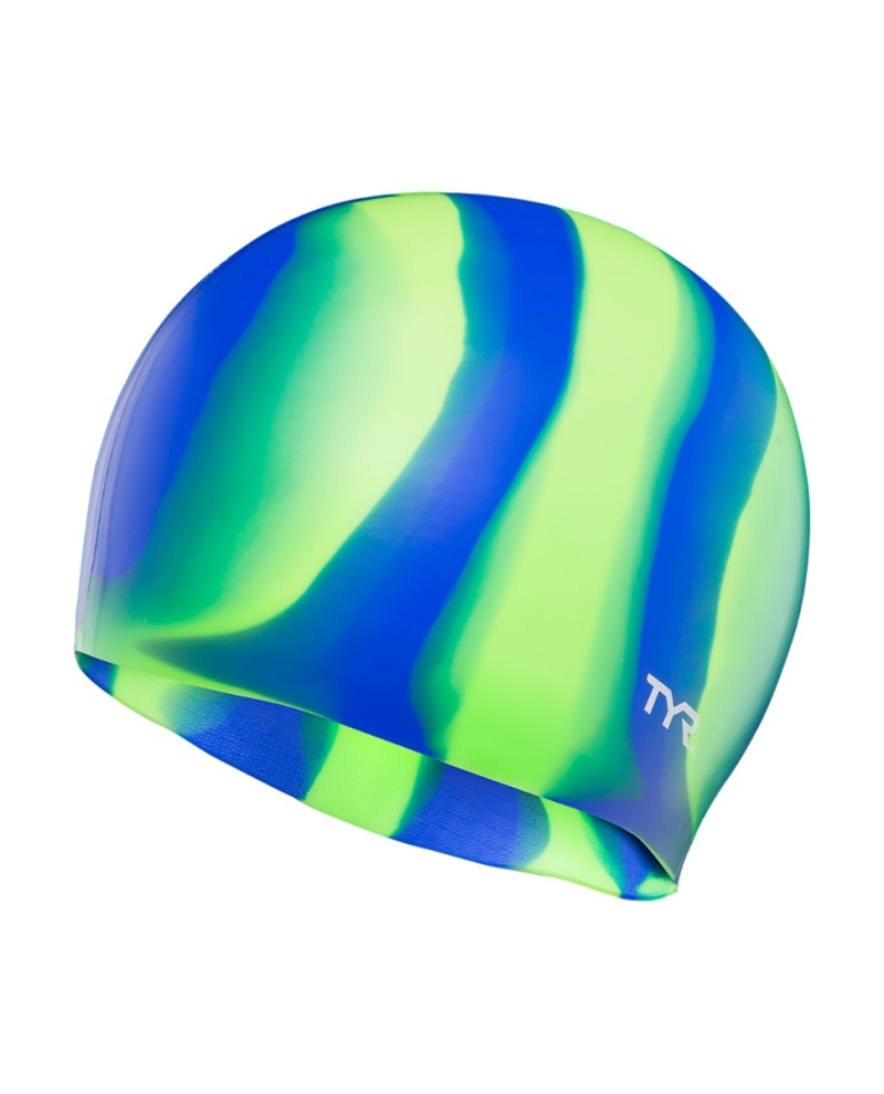 Tyr Adult Silicone Swim Cap - Multi-Color