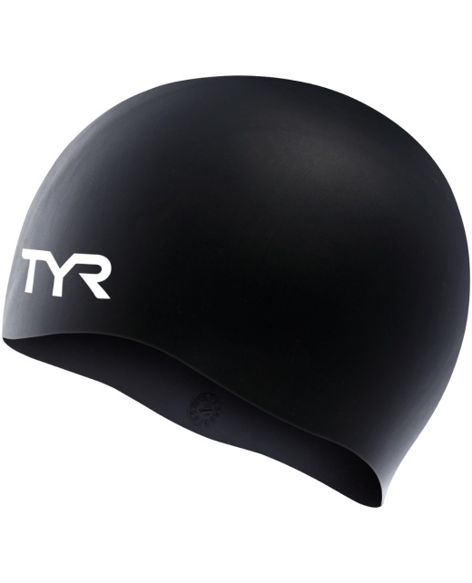 TYR Adult Silicone Wrinkle-Free Swim Cap