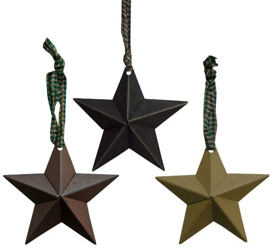 Accessory Star Ornament, 3 Asstd