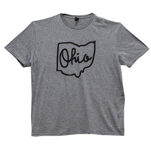 Ohio T-Shirt, Heather Graphite, Xl