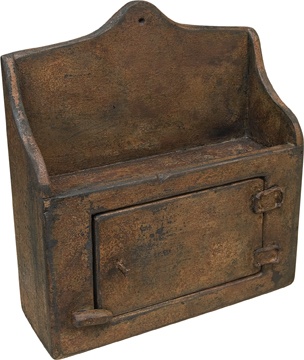Aged Wood Thermostat Cabinet - Rustic Home Decor