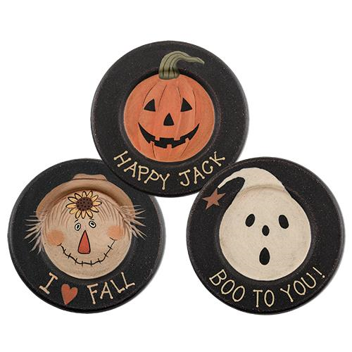 Boo, Jack, Fall Plates