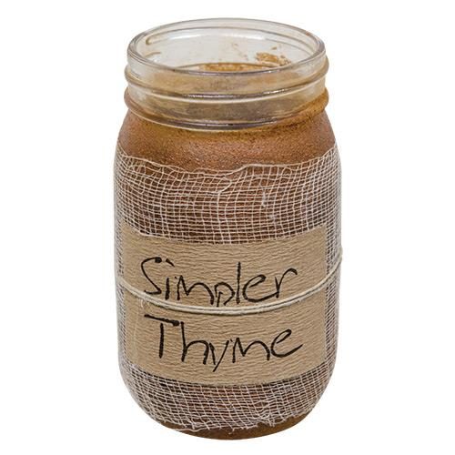 Simpler Thyme Jar Candle, 16Oz