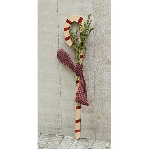 *Candy Cane W/Greenery