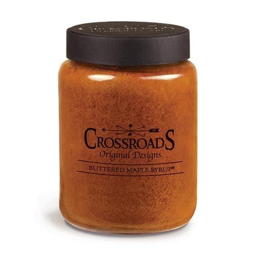 Buttered Maple Syrup Jar Candle - 26Oz