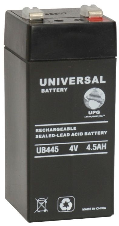 UPG Sealed Lead Acid AGM UB445 4.5 AH 4V