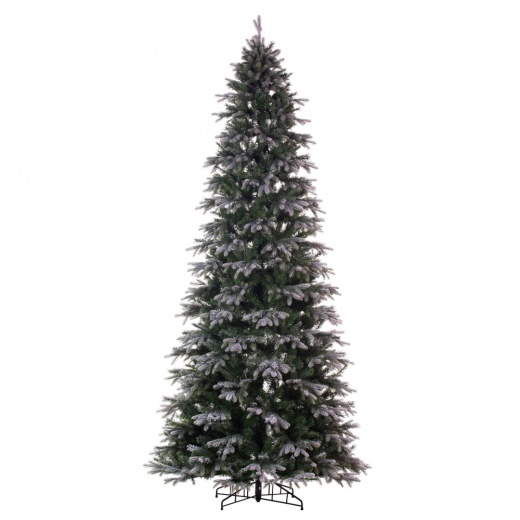 7.5' x 44" Frosted Douglas Slim 2092t Artificial Christmas Tree