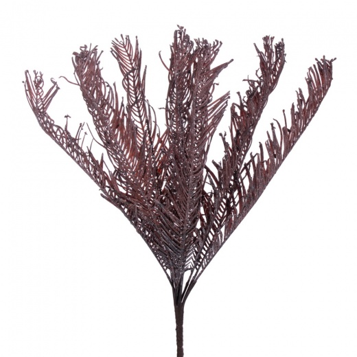 21" Brown Sago Palm Bush - Artificial Dry Sago Palm Plant