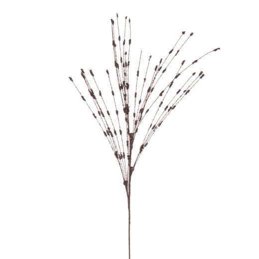 36" Mocha Berry Glitr Spray 6/Bg