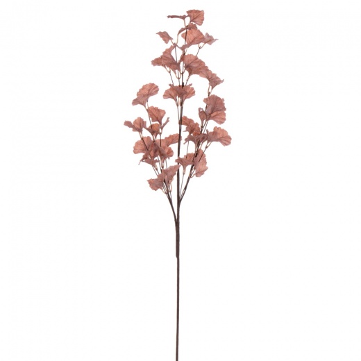 32" Cream Ginkgo Leaf Spray