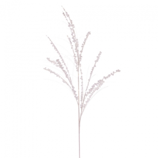 36" White Berry Twig Glitr Spray 6/Bg by Vickerman