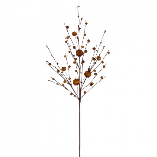 32" Olive Green Pumpkin Berry Spray
