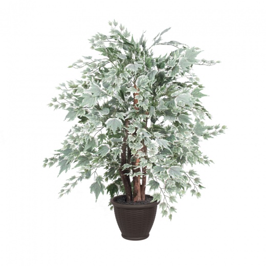 4' Silver Maple Extra Full In Plastic - Artificial Plants for Sale