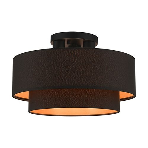 Livex Lighting Sentosa Large Semi Flush Ceiling Light