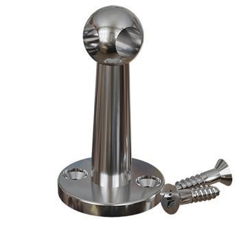 Designs Of Distinction Brass Gallery Rail Corner Post
