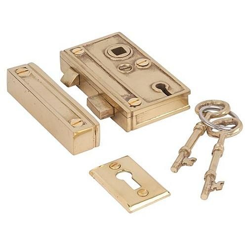 Restorers 1 3/8 Inch Backset Rim Lock
