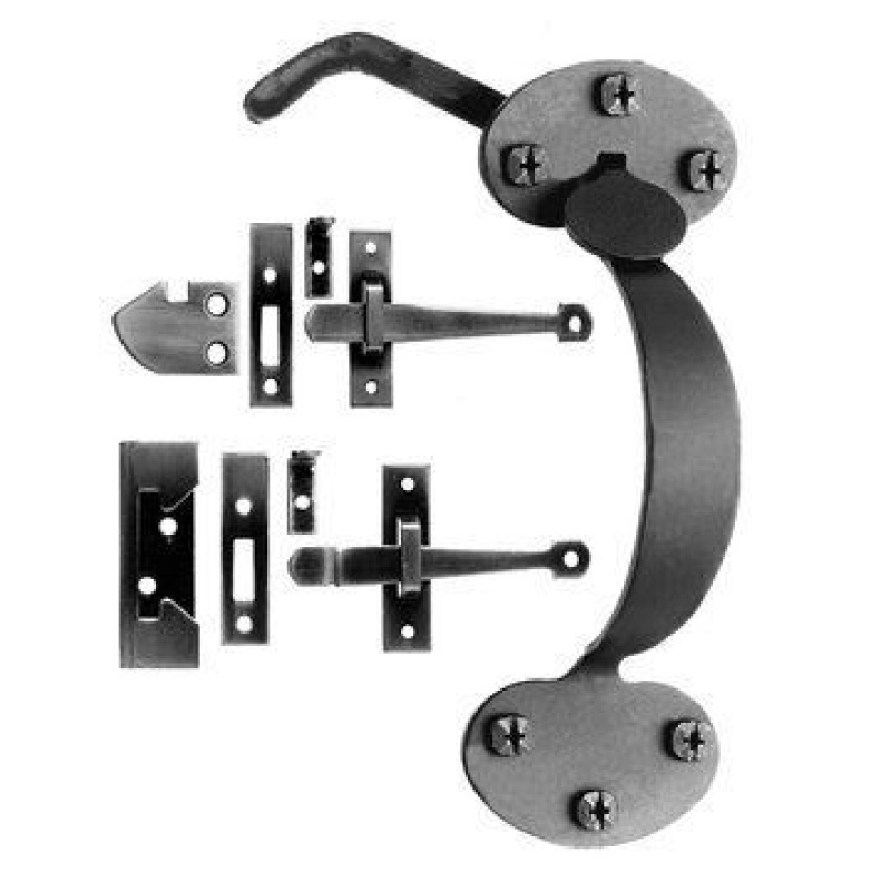 Acorn Smooth Rim Latch Passage With Bean End Combination - 6 3/4 Inch