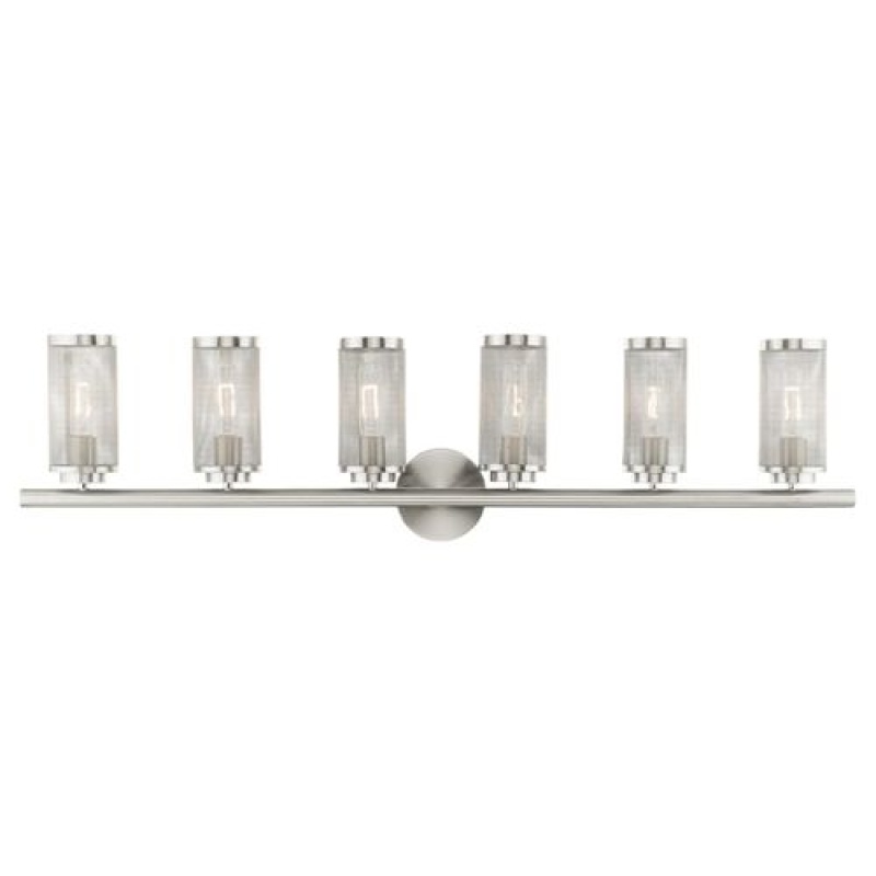 Livex Lighting Industro 6-Light Extra Large Vanity Sconce