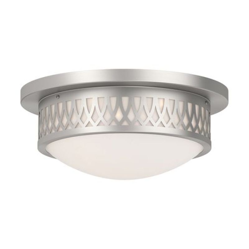 Livex Lighting Westfield 2-Light Medium Flush Mount Ceiling Light
