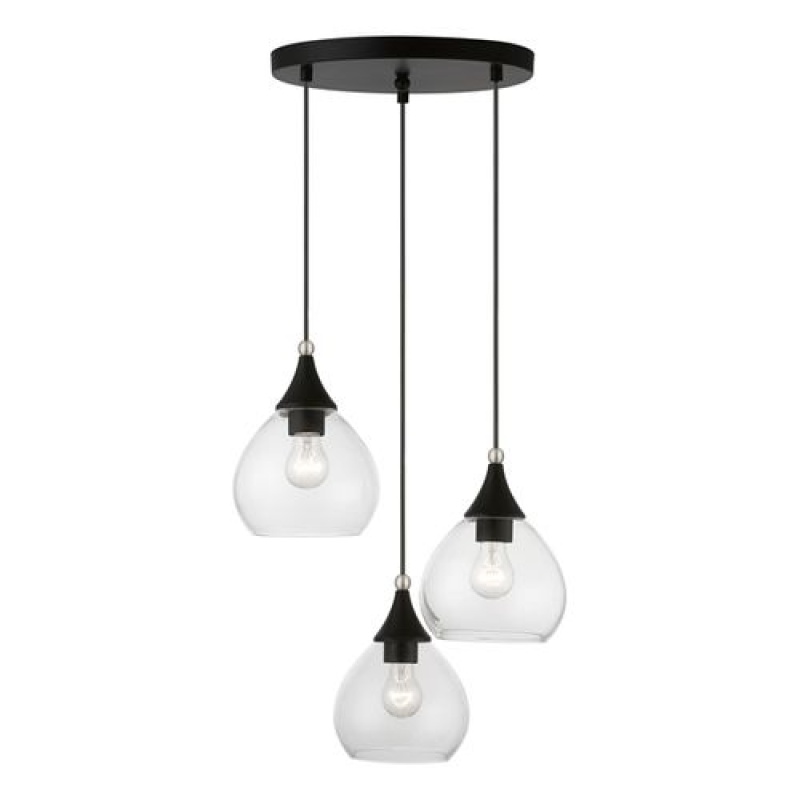 Catania 3-Light Triple Pendant Light