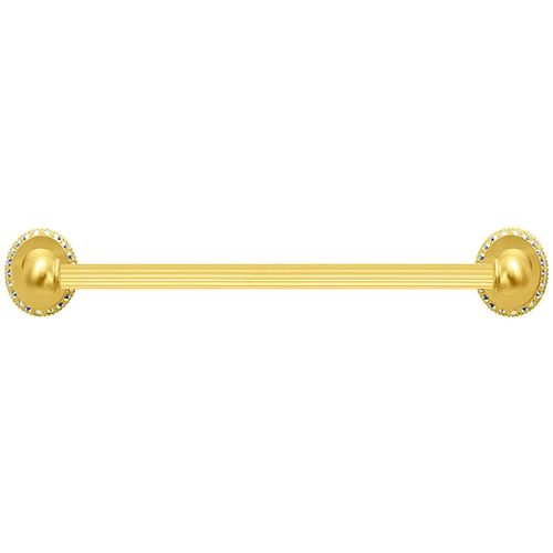 Carpe Diem Cache Reeded Towel Bar - Aurore Swarovski Crystals