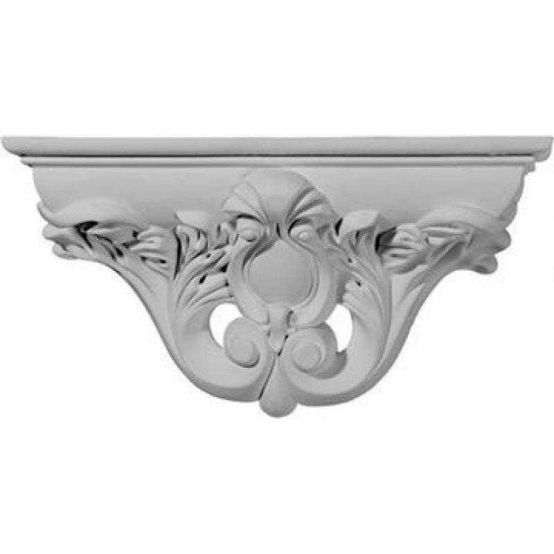 Restorers Architectural Hillsborough 13 1/8" Urethane Shelf